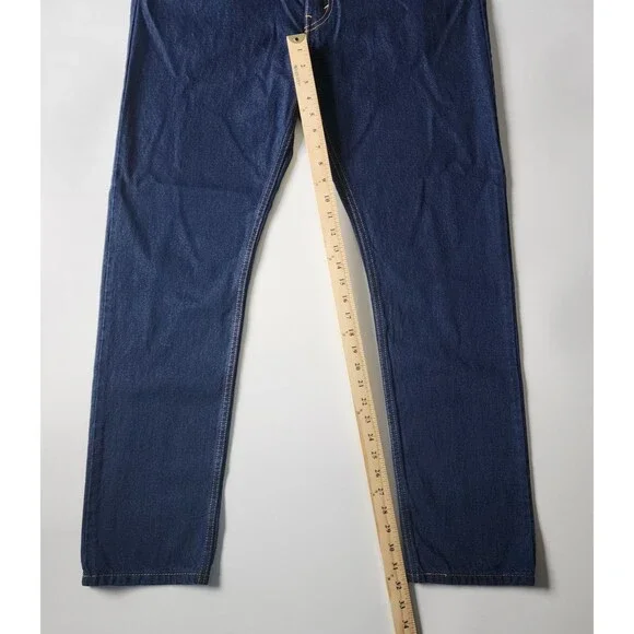 Levi's 512 Jeans Mens Size 38x32 Lot of 2 Slim Taper Stretch Medium Blue Denim - Picture 6 of 16